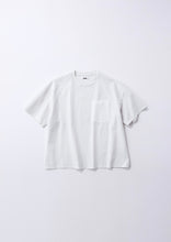 画像をギャラリービューアに読み込む, CLEAN TECH TWILL T-SHIRT WHITE
