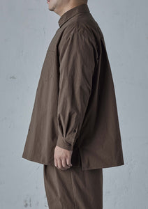 VINTAGE NYLON SHIRT BEIGE