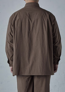 VINTAGE NYLON SHIRT BEIGE