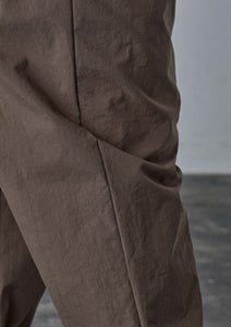 VINTAGE NYLON WIDE PANTS NAVY