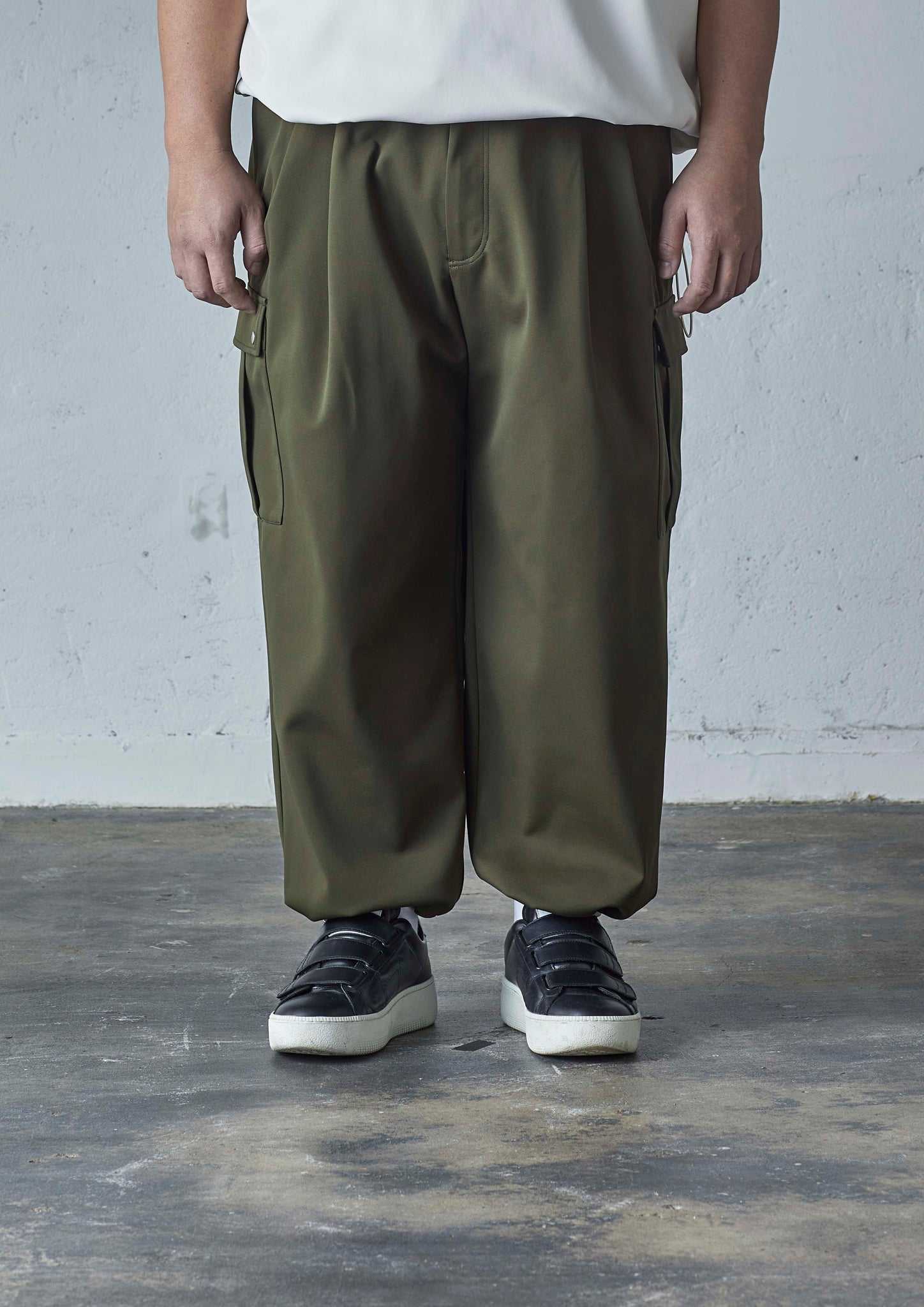 carorie（カロリイ） HEAVY PONTE WIDE PANTS メンズ