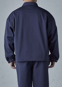 HEAVY PONTE LONG POLO NAVY