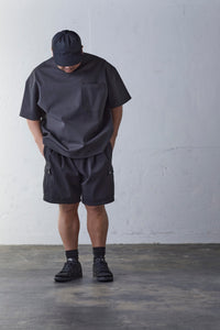 【予約商品】HEAVY PONTE CARGO SHORTS GREY