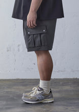 画像をギャラリービューアに読み込む, 【予約商品】HEAVY PONTE CARGO SHORTS GREY
